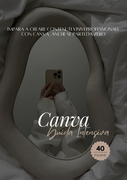 Guida Intensiva a Canva – Corso Base per Professioniste Beauty