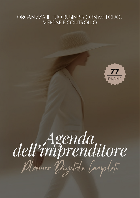 Agenda dell’Imprenditore – Planner Digitale Completo