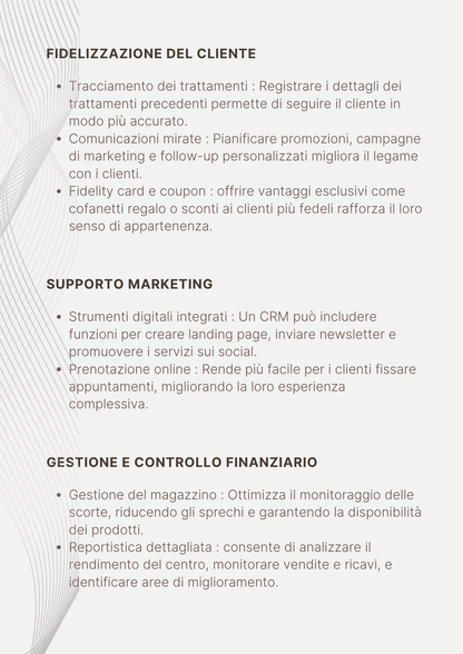Guida CRM per Centri Estetici
