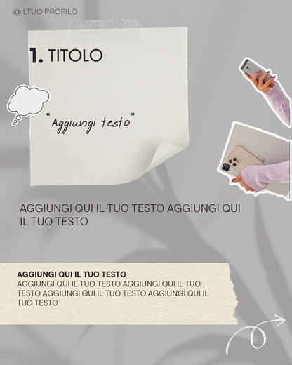 Instagram Template Caroselli