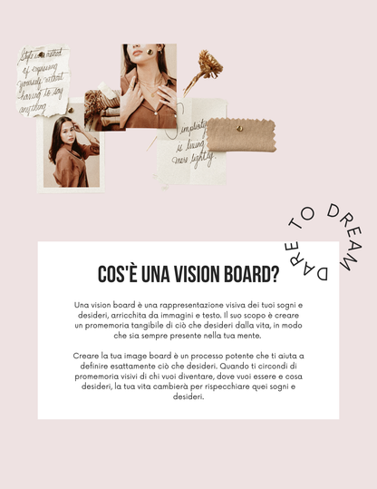 Vision Board – Workbook Digitale