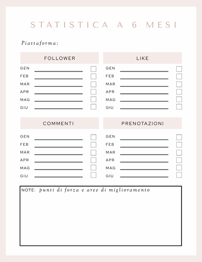 Social Media Marketing Planner