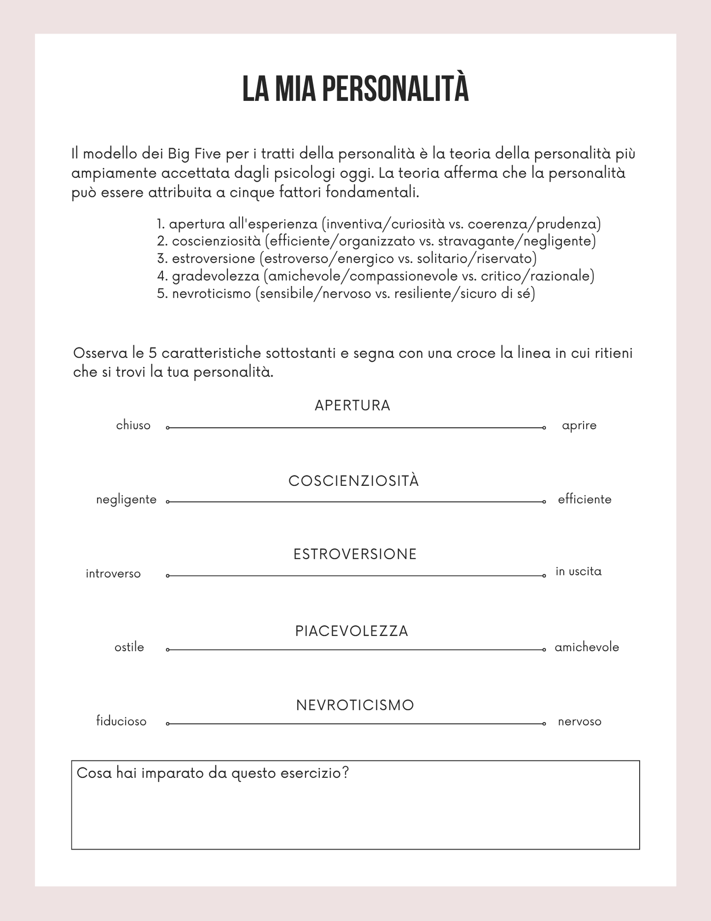 Vision Board – Workbook Digitale